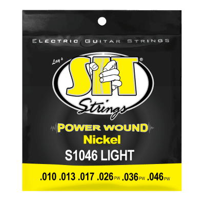 S.I.T. Strings Power Wound Nickel Electric Guitar Strings