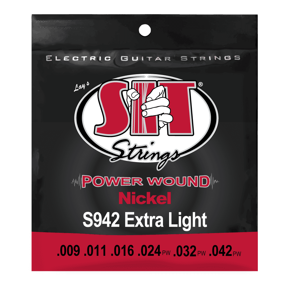 S.I.T. Strings Power Wound Nickel Electric Guitar Strings